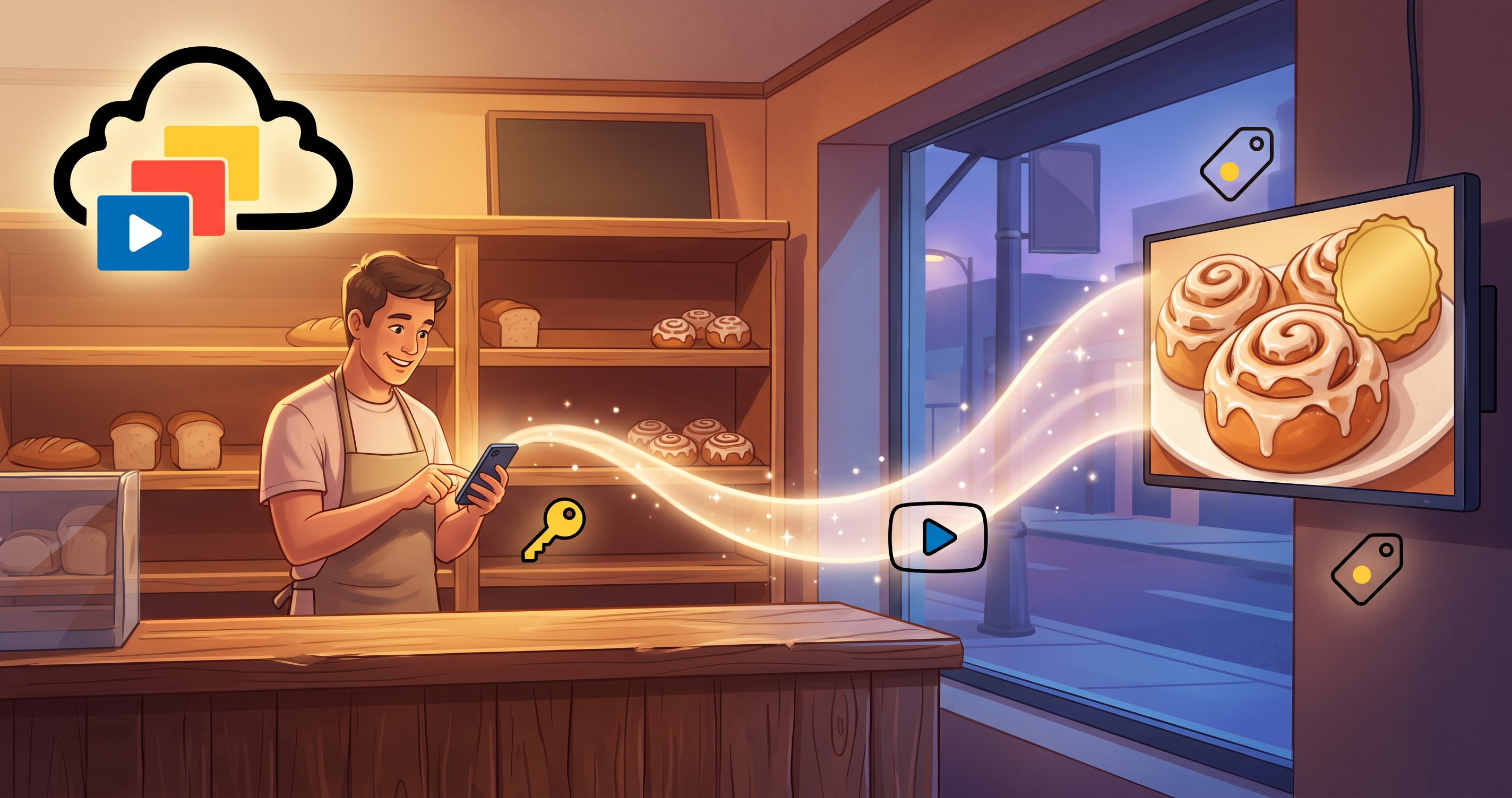 Connect your AI agent to your digital signage