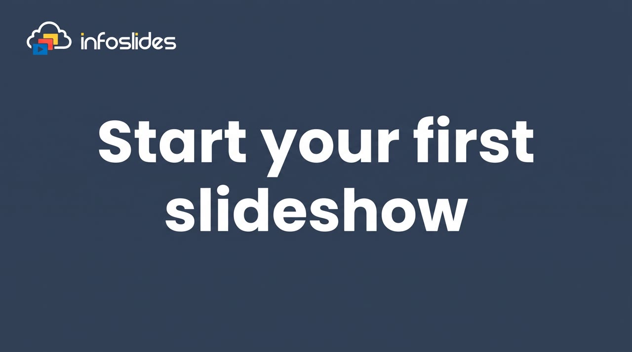 Your First Slideshow: From a PowerPoint to a Screen